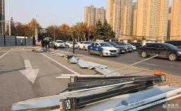 拆！咸陽(yáng)集中整治世紀(jì)大道施工圍擋→